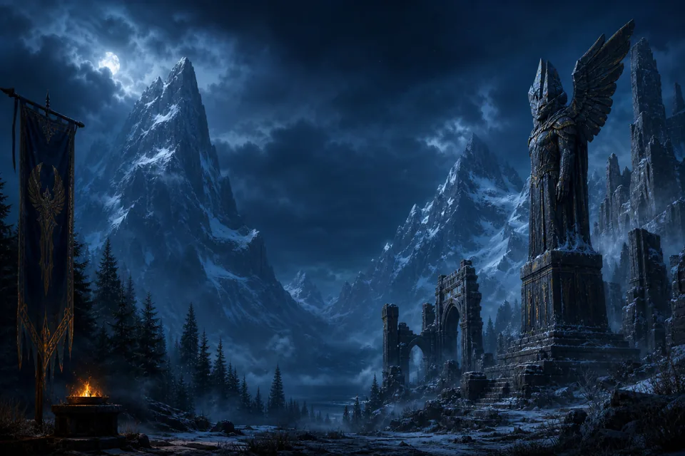 Ruins at First Light